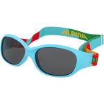 Dětské sluneční brýle v tyrkysové barvě sportovní z plastu 