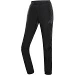 Dámské Běžecké kalhoty ALPINE PRO v černé barvě v moderním stylu ve velikosti L ve slevě 