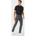 Pánské Slim Fit džíny v antracitové barvě v ležérním stylu z bavlny ve velikosti XL strečové 