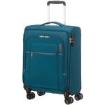 Textilní kufry American Tourister v námořnicky modré barvě o objemu 40 l 