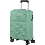 Plastové kufry American Tourister v zelené barvě o objemu 35 l 