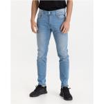 Pánské Slim Fit džíny Replay Anbass v šedé barvě ve velikosti 7 XL délka 30 