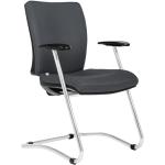 Kancelářské židle Antares v šedé barvě v elegantním stylu prošívané čalouněné 