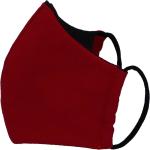 Pánské Roušky B&C v tmavě červené barvě z bavlny Oeko-tex ve velikosti XS 