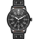 Pánské Náramkové hodinky Fawler Nepromokavé v černé barvě ocelové se safírovým sklíčkem s voděodolností 10 Bar 