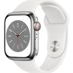 Náramkové hodinky Apple Watch v bílé barvě GPS vhodné na Sport 