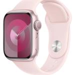 Náramkové hodinky Apple Watch v růžové barvě vhodné na Sport 
