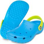 Dětské Pantofle na podpatku Aquaspeed ve světle modré barvě ve velikosti 25 protiskluzové ve slevě na léto 