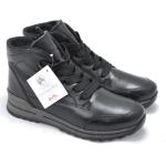 Dámské Zimní kotníkové boty Ara v černé barvě ze syntetiky ve velikosti 38,5 na zimu 