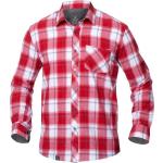 Pánské Slim fit košile Ardon v červené barvě z bavlny ve velikosti XXL plus size 
