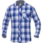 Pánské Slim fit košile Ardon v modré barvě z bavlny ve velikosti 4 XL plus size 