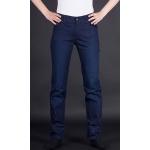 Dámské Slim Fit džíny Armani Jeans v tmavě modré barvě z džínoviny s kamínky 
