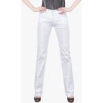 Dámské Straight Fit džíny Armani Jeans v bílé barvě z džínoviny ve velikosti 5 XL 