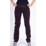 Dámská  Jarní a podzimní móda Armani Jeans v kávové barvě ze sametu ve velikosti 9 XL 