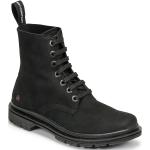 Dámské Kotníkové boty Art v černé barvě ve velikosti 46 s výškou podpatku do 3 cm 