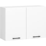 Kuchyňské skříňky v bílé barvě v elegantním stylu 