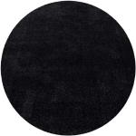 Jednobarevné koberce v černé barvě z polypropylenu 