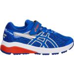 Dětské Silniční běžecké boty Asics GT v modré barvě ve velikosti 30 na suchý zip prodyšné 