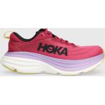 Dámské Neutrální béžecké boty Hoka v růžové barvě z látky ve velikosti 39,5 