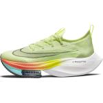 Dámské Závodní běžecké boty Nike Zoom Alphafly NEXT% v zelené barvě 