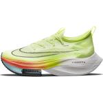 Pánské Závodní běžecké boty Nike Zoom Alphafly NEXT% v zelené barvě 