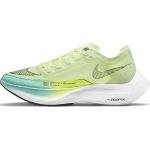 Dámské Závodní běžecké boty Nike Zoom Vaporfly NEXT% 2 v zelené barvě 