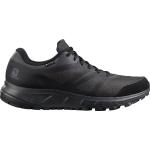 Pánské Krosové běžecké boty Salomon Trailster v černé barvě z polyuretanu Gore-texové ve velikosti 46 prodyšné veganské 