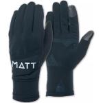 Pánské Běžecké rukavice Matt v černé barvě ve velikosti S ve slevě 