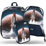 Školní batohy v moderním stylu s vesmírným vzorem o objemu 23 l 