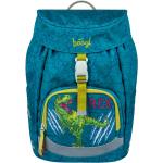 Školní batohy v minimalistickém stylu z polyesteru s reflexními prvky o objemu 12 l 