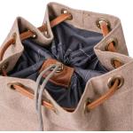 Dámské Kožené batohy Bagind v hnědé barvě v minimalistickém stylu z kůže 