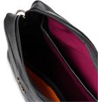 Dámské Kožené kabelky Bagind v černé barvě v minimalistickém stylu z kůže 