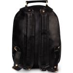 Dámské Kožené batohy Bagind v černé barvě v minimalistickém stylu z kůže 