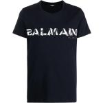 BALMAIN Paris Logo Blue tričko