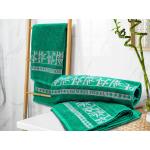 Ručníky v zelené barvě z bambusového vlákna ve velikosti 50x90 