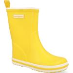 Dívčí Barefoot boty Bundgaard v žluté barvě ve velikosti 29 s reflexními prvky 