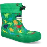 Chlapecké Barefoot boty Bundgaard v zelené barvě ve velikosti 21 s reflexními prvky 