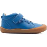 Chlapecké Kožené kotníkové boty v modré barvě z kůže ve velikosti 28 protiskluzové ve slevě vyrobené v Česku 
