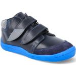 Chlapecké Kožené kotníkové boty v modré barvě z kůže ve velikosti 29 Standartní s reflexními prvky 