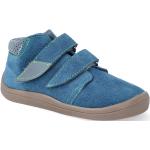Chlapecké Kožené kotníkové boty v modré barvě z kůže ve velikosti 29 Standartní s reflexními prvky 