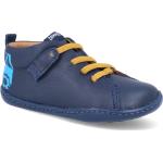 Chlapecké Kožené kotníkové boty Camper Peu v modré barvě z kůže ve velikosti 26 
