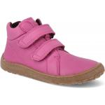 Dívčí Kožené kotníkové boty Froddo v růžové barvě z hladké kůže ve velikosti 23 protiskluzové na zimu 
