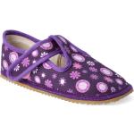 Dívčí Barefoot boty ve fialové barvě z plátěného materiálu ve velikosti 32 
