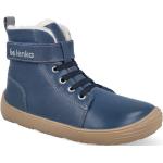 Chlapecké Barefoot boty v modré barvě z kůže ve velikosti 27 izolované ve slevě na zimu 