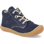 Chlapecké Barefoot boty RICOSTA v modré barvě semišové ve velikosti 19 na zimu 