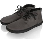 Dámské Kožené kotníkové boty v šedé barvě z kůže ve velikosti 40 