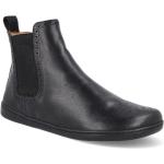Dámské Kožené kotníkové boty v černé barvě z kůže ve velikosti 37 