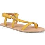 Dívčí Kožené sandály Froddo v žluté barvě z hladké kůže ve velikosti 42 na léto 