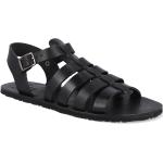 Dívčí Kožené sandály v černé barvě z kůže ve velikosti 41 na léto 