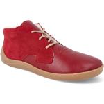 Dámské Barefoot boty v červené barvě z kůže ve velikosti 37 na zimu 